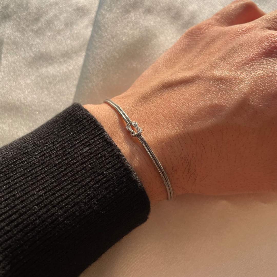 Vahla - Minimalistische Knotenarmband
