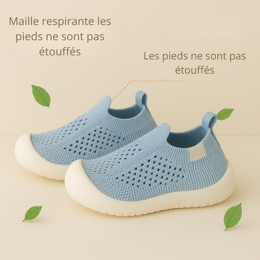 Alix - Rutschfeste Feste Sohle – Sneakers für Kinder