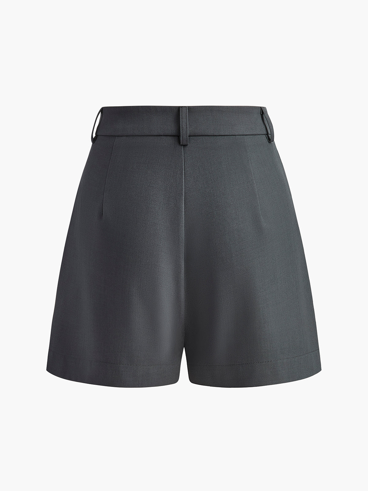 Elegante High-Waist Shorts für Damen – Business Casual Shorts mit lockerer Passform & Bügelfalte