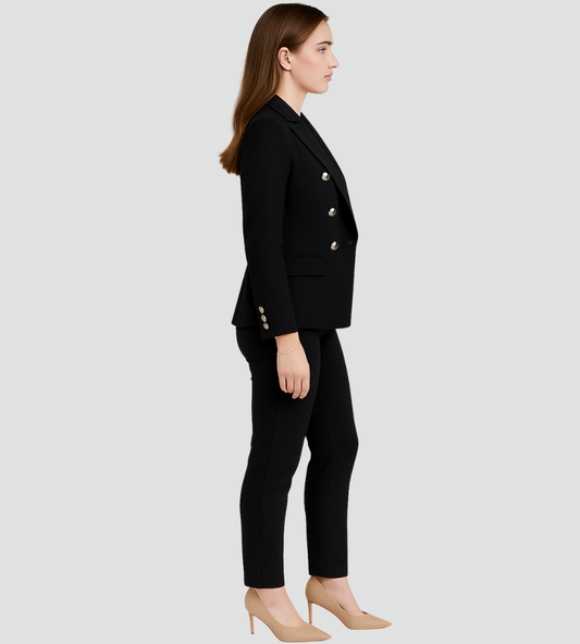 Eleganter Damen Hosenanzug mit Blazer – Slim Fit Business Set