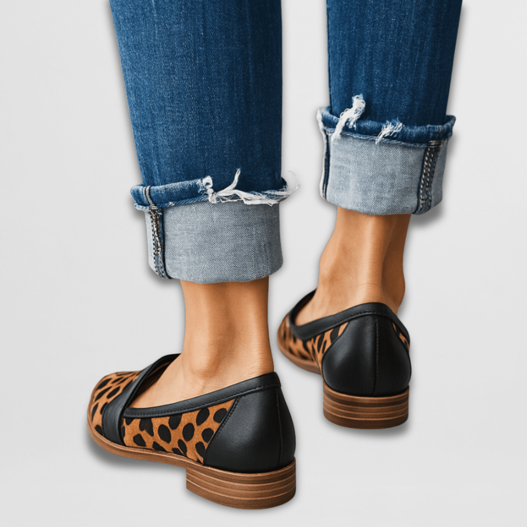 Elegante Loafer mit spitzer Zehenform für Damen – Bequeme Slip-On Schuhe für Alltag & Büro