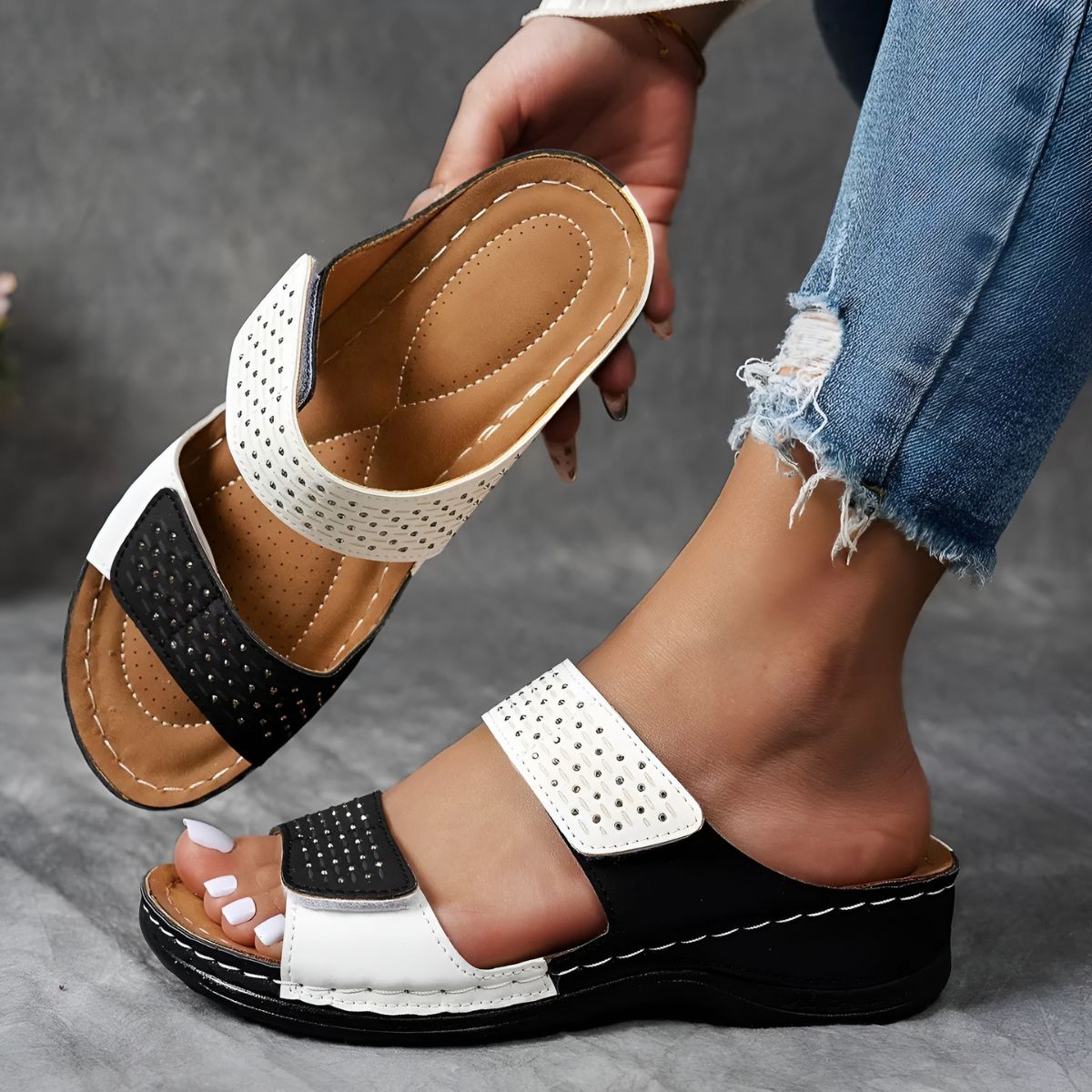 Selinna - Elegante und Bequeme Orthopädische Sandalen