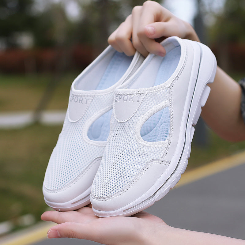 Orthopädische Slip-On Sneaker für Damen – Atmungsaktiv & Bequeme Sommer Clogs