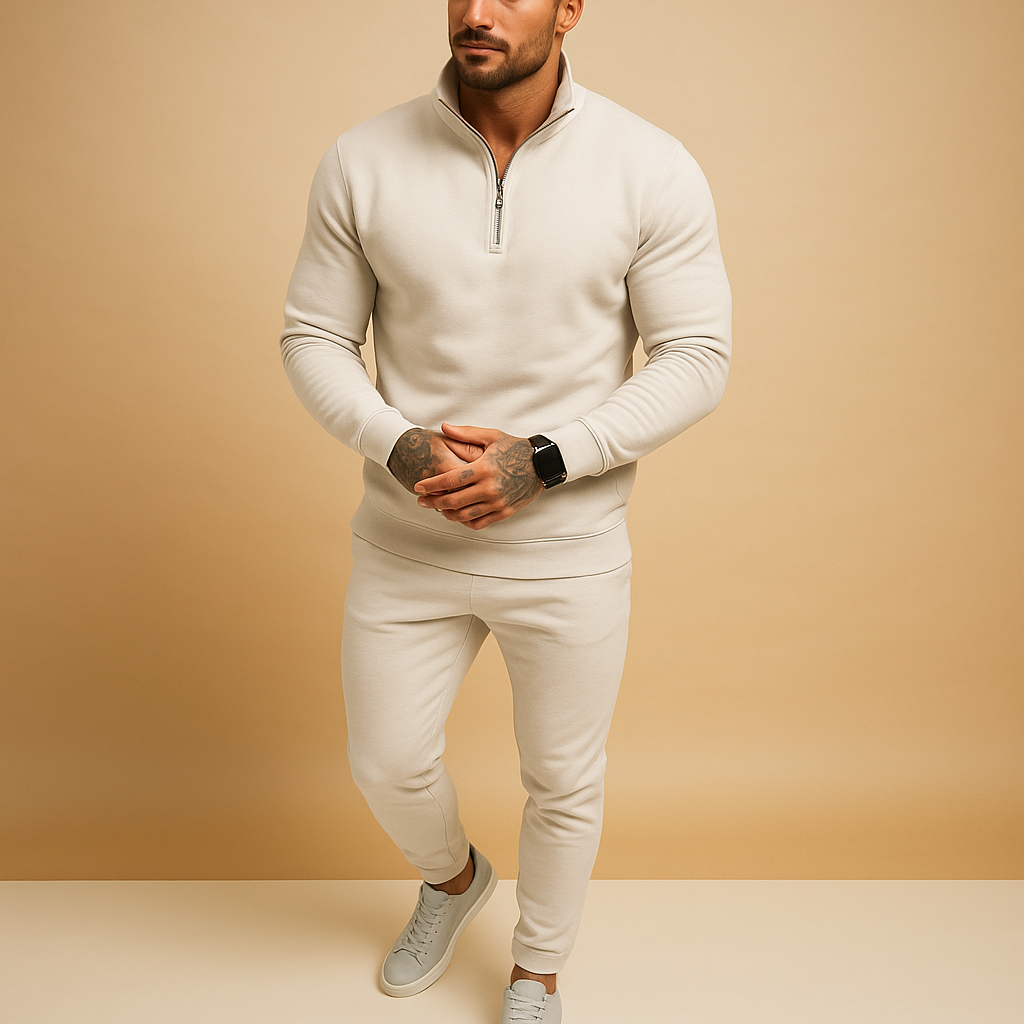 Éryan - Tommy | Modernes Herren-Sportanzug mit Stehkragen und Sporthose