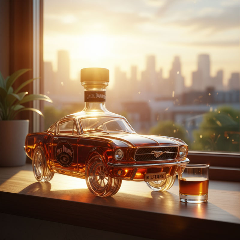 Régalor - Whisky-Karaffe im Mustang-Design