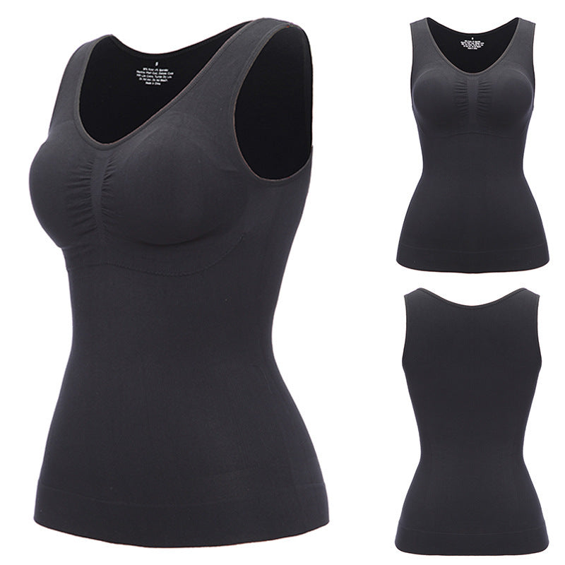 Figurformendes Shapewear Top mit integriertem BH und Bauchkontrolle für Damen