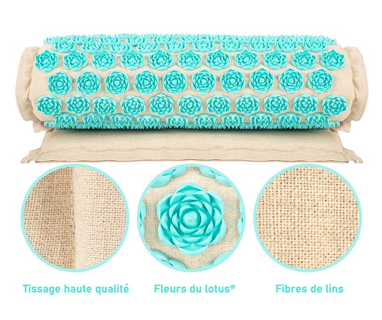 Akupressur Matte & Kissen Set – Tiefenentspannung, Muskelregeneration & Stressabbau