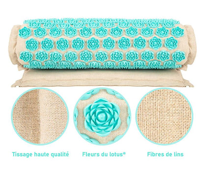 Akupressur Matte & Kissen Set – Tiefenentspannung, Muskelregeneration & Stressabbau