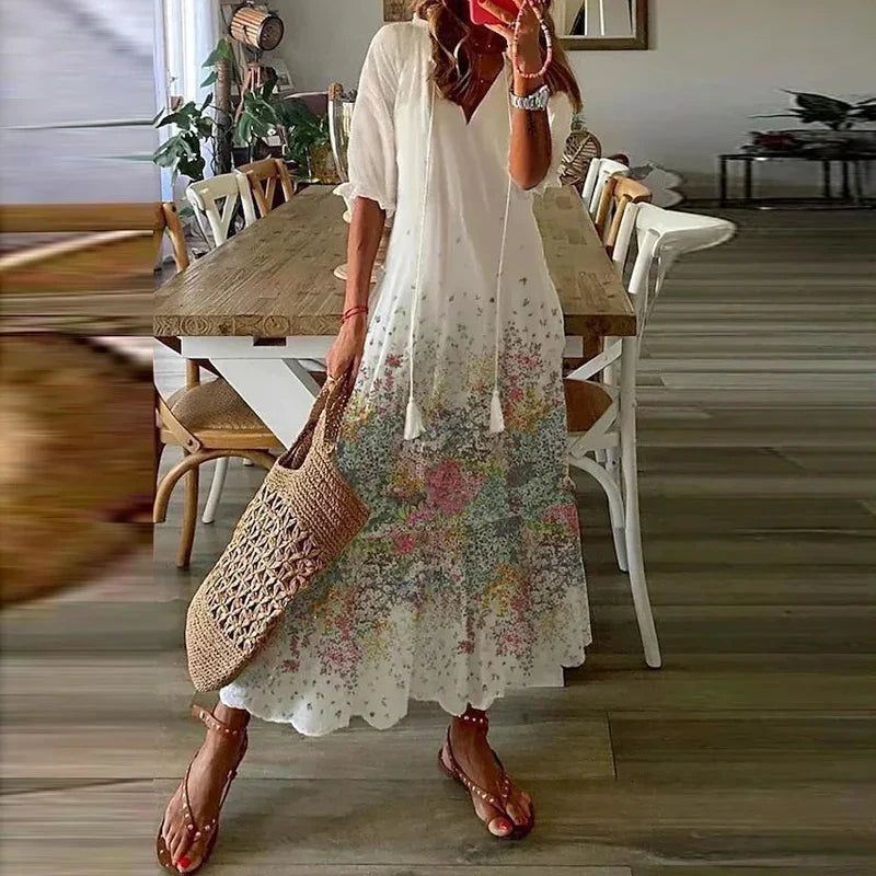Sandrina - Maxikleid Bohème