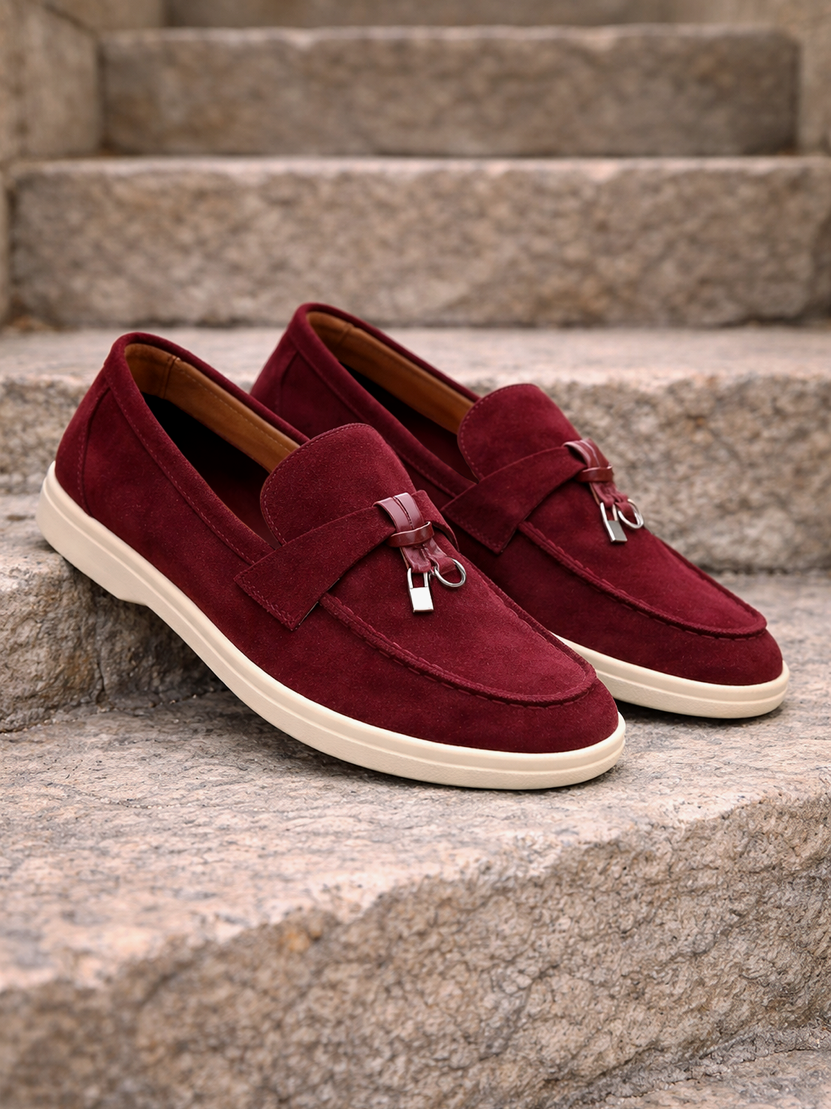 Elegante Slip-On Loafer für Damen aus Wildleder – Bequem, Leicht & Stilvoll