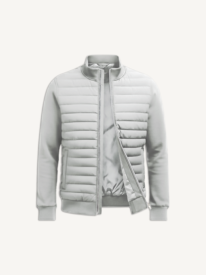 Leichte Herren Steppjacke mit Reißverschluss – Moderne Übergangsjacke Atmungsaktiv & Stylisch