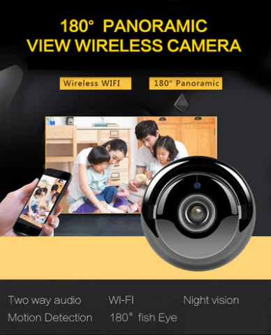 Sécuria - WiFi-Sicherheitskamera EchoCam 1080P mit Nachtsicht