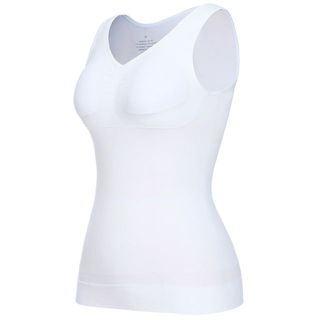 Figurformendes Shapewear Top mit integriertem BH und Bauchkontrolle für Damen