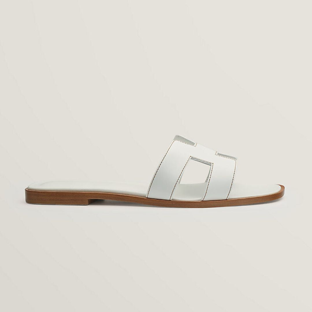 Elegante Slide-Sandalen für Damen mit Cut-Out Design – Flache Sommer Pantoletten
