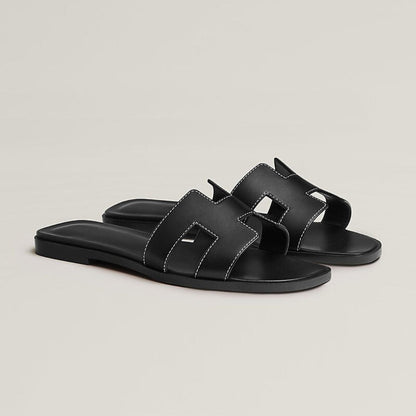 Elegante Slide-Sandalen für Damen mit Cut-Out Design – Flache Sommer Pantoletten