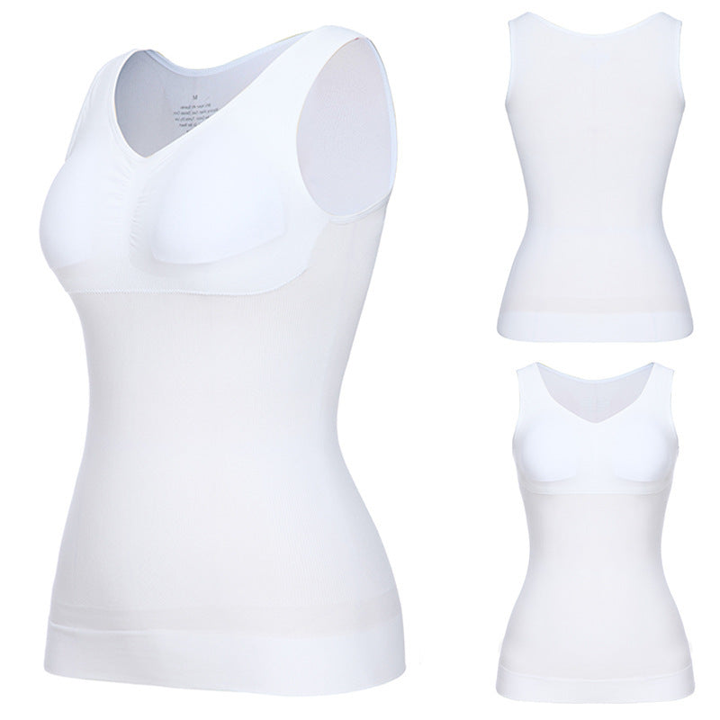 Figurformendes Shapewear Top mit integriertem BH und Bauchkontrolle für Damen