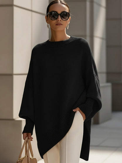 Améthys - Oversize-Pullover für Damen, schick und elegant, mühelose Eleganz
