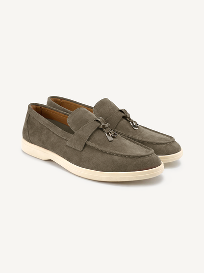 Elegante Slip-On Loafer für Damen aus Wildleder – Bequem, Leicht & Stilvoll