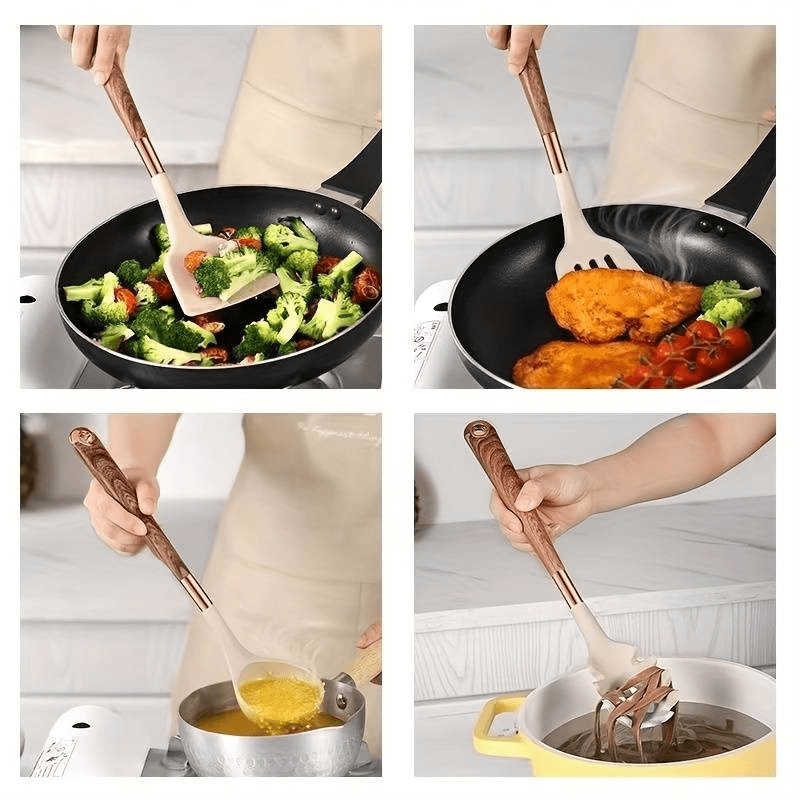 Auralis - Luxuriöses Silikon-Küchen-Set – 10 Teile