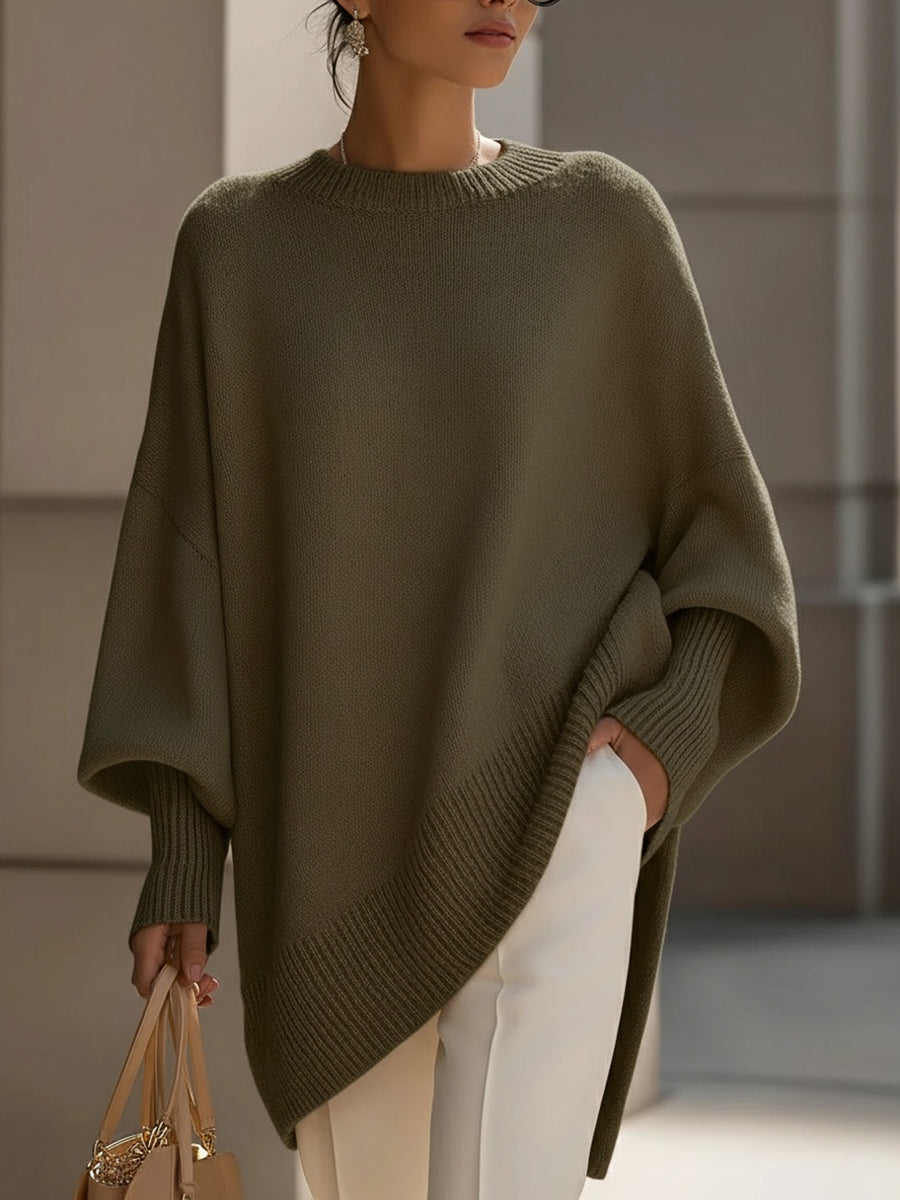 Améthys - Oversize-Pullover für Damen, schick und elegant, mühelose Eleganz