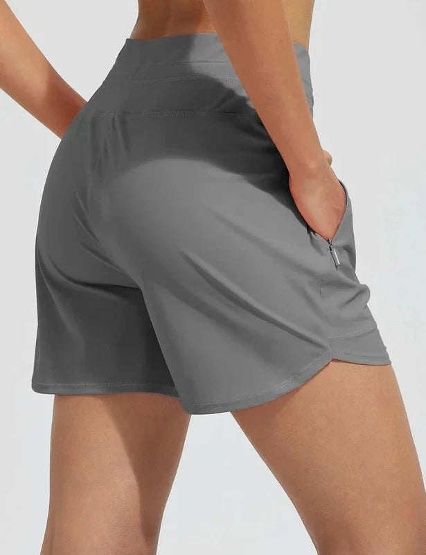 Sportliche Shorts für Damen – Bequeme Freizeit- & Trainingshose mit Taschen