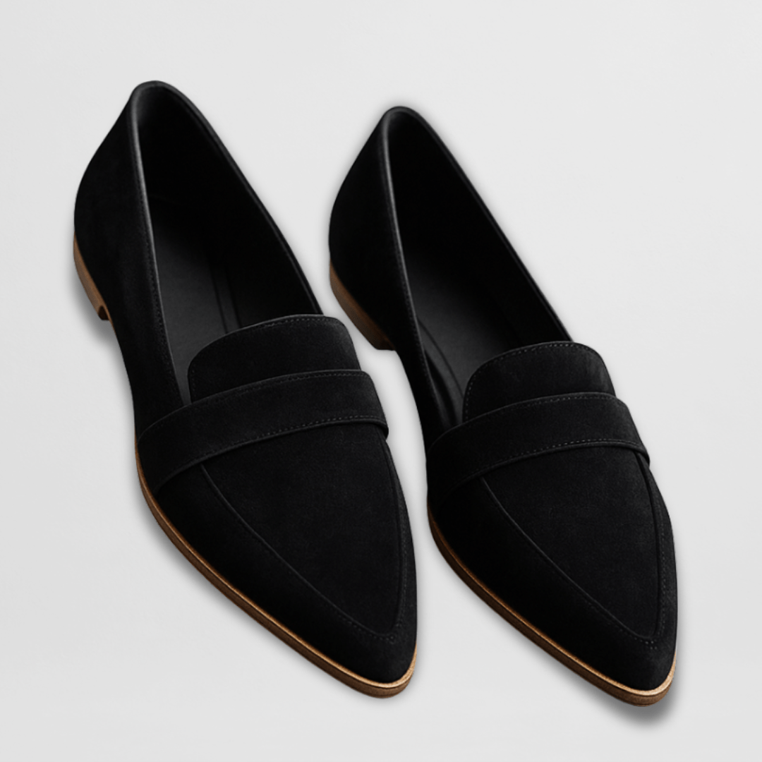 Elegante Loafer mit spitzer Form – Bequeme Slip-On Schuhe für Damen im Alltag & Business
