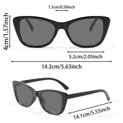 Elegante Cat-Eye Sonnenbrille für Damen – UV400 Schutz & Zeitloser Streetstyle