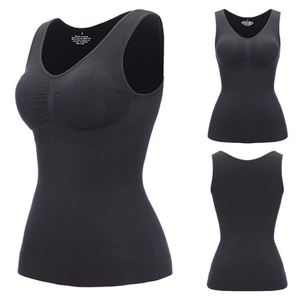 Figurformendes Shapewear Top mit integriertem BH und Bauchkontrolle für Damen