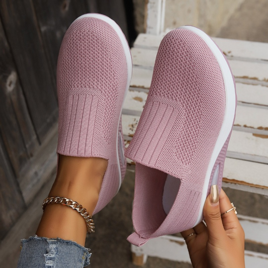 Orthopädische Slip-On Sneaker für Damen – Komfortable Air-Sohle & Schmerzlindernd