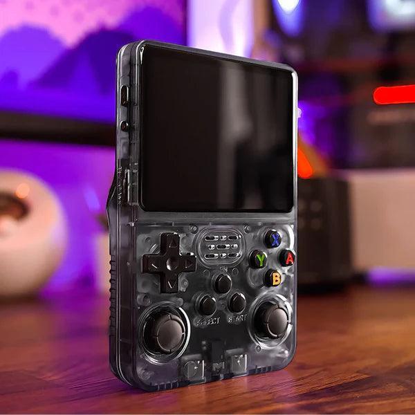 PixelRétro - Tragbare Retro-Spielkonsole mit HD-Bildschirm und USB-Ladung