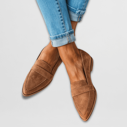 Elegante Loafer mit spitzer Form – Bequeme Slip-On Schuhe für Damen im Alltag & Business