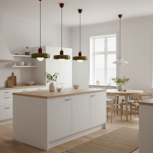AtmosColor - Pendelleuchte aus farbigem Glas