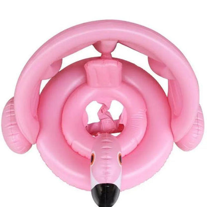 Aqualumi - Baby-Sitzring Flamingo