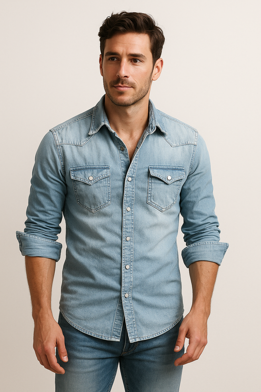 Vianor - Lässige Jeanshemd für Herren