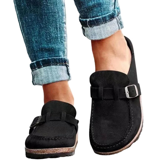 Bequeme Slip-On Loafer mit Schnalle – Alltagstauglich & Stilvoll für Damen