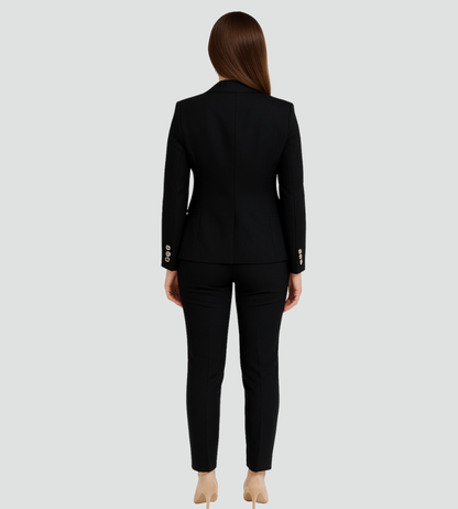 Eleganter Damen Hosenanzug mit Blazer – Slim Fit Business Set