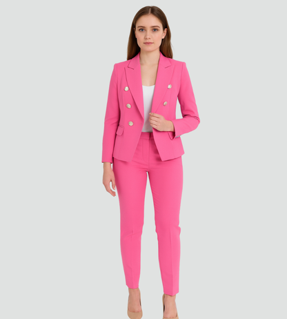 Eleganter Damen Hosenanzug mit Blazer – Slim Fit Business Set