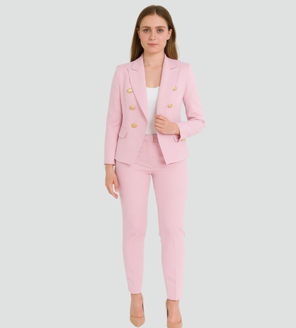 Eleganter Damen Hosenanzug mit Blazer – Slim Fit Business Set