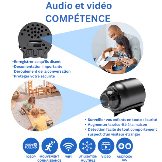 Évrard - Full HD Kamera für die Kinderüberwachung