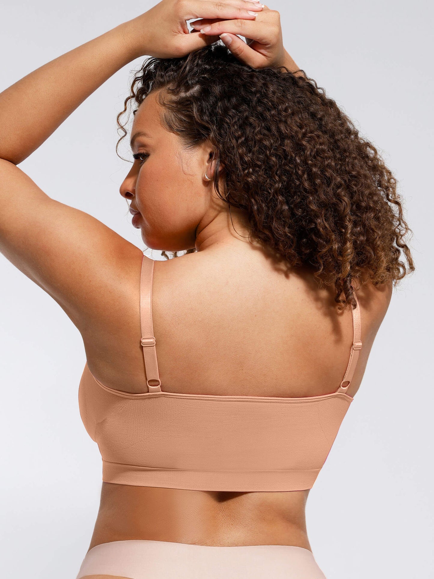 Nahtloser BH mit Raff-Detail – Bequem, Formgebend & Verstellbare Träger für Damen
