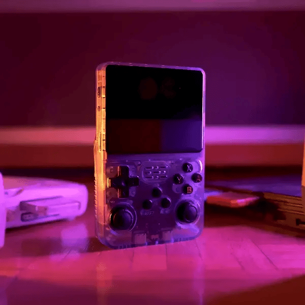 PixelRétro - Tragbare Retro-Spielkonsole mit HD-Bildschirm und USB-Ladung