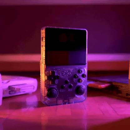 PixelRétro - Tragbare Retro-Spielkonsole mit HD-Bildschirm und USB-Ladung