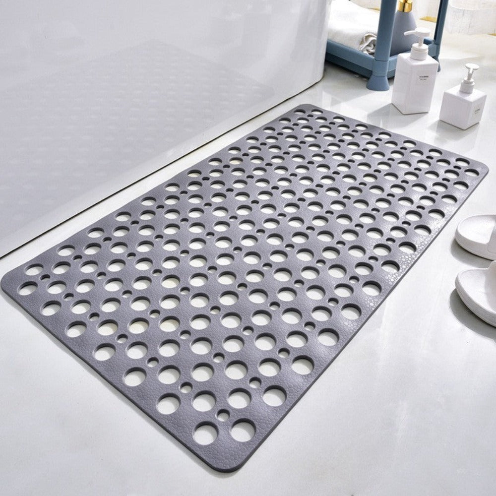 Luxbain - Luxuriöse Antirutsch-Duschmatte – Hygienische und Schimmelresistente Badematte mit Starken Saugnäpfen und Schnellem Ablaufsystem