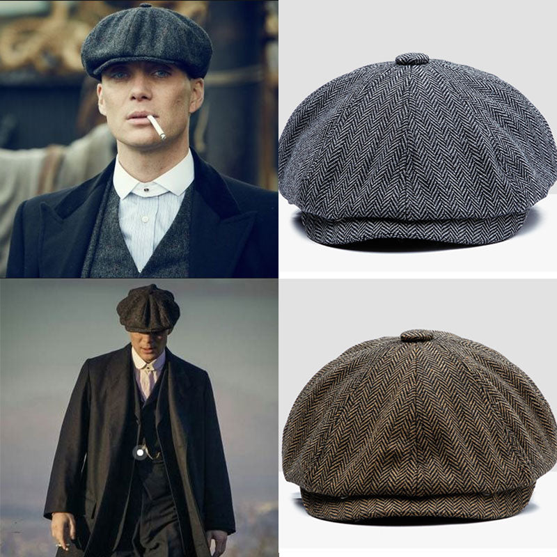 NobleTweed - Schirmmütze im Peaky Blinders Stil für Herren