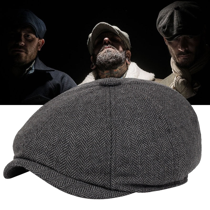 NobleTweed - Schirmmütze im Peaky Blinders Stil für Herren