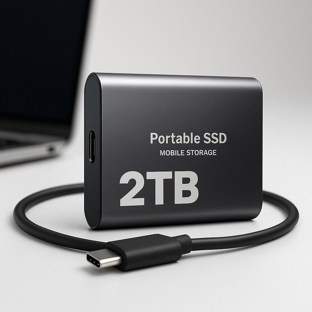 Pocket SSD - Tragbare SSD – Kompakte und Ultra-Schnelle Speicherung