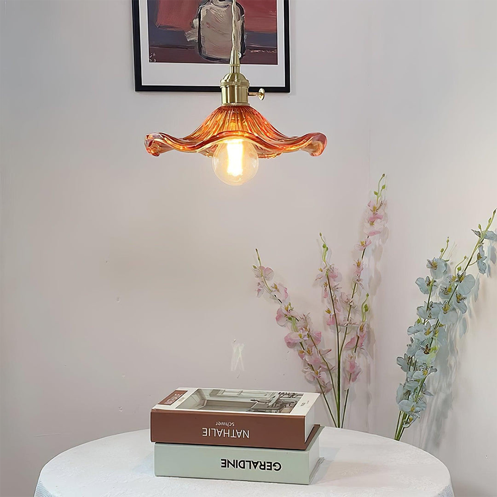 AuréHibis - Lampe im Hibiskusblumenstil