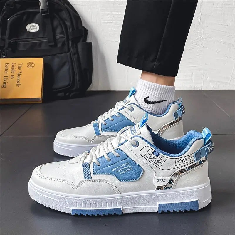 Stylische Sneaker mit Print-Design für Damen & Herren – Bequeme Streetwear Turnschuhe mit Trend-Look