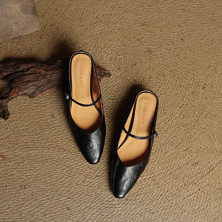 Elegante Slingback Ballerinas mit spitzer Kappe – Bequeme Flats für Damen im Alltag & Büro
