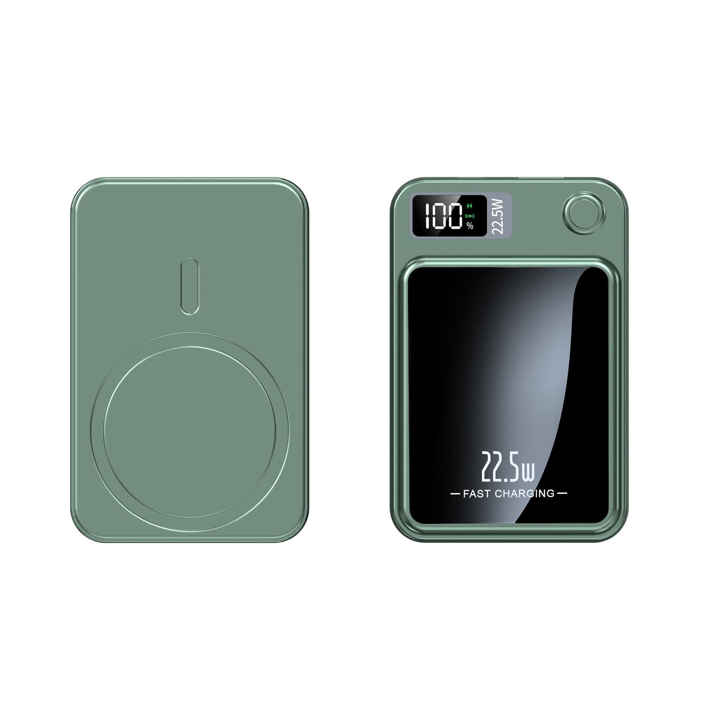 Magnetische Powerbank mit 22,5W Schnellladung – Kabelloser 10.000mAh Akku mit LED-Display für iPhone & Android